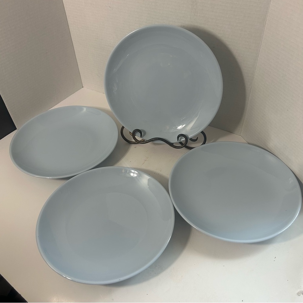 Thunder Group Blue Jade 1910 Melamine Dinner Plate Set of 4 Minimalist